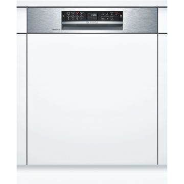Masina de spalat vase semi-incorporabila Bosch SMI68MS02E, 14 Seturi, 8 Programe, Clasa A++