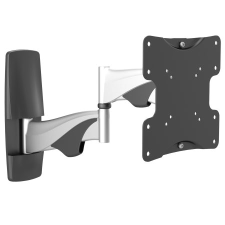 Suport TV de perete, full motion A+ SPBLFM222, reglabil, 23"-42", Negru
