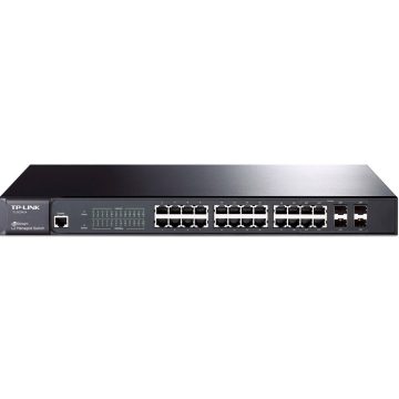 Switch TP-Link TL-SG3424P, 24 porturi, 10/100/1000 mb/s