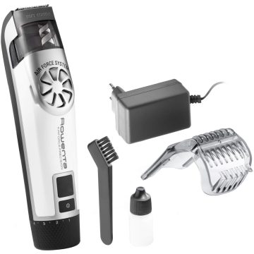 Aparat de tuns barba Rowenta AirForce Precision TN4800, Acumulator, 1-10 mm