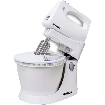 Mixer cu bol Vision Chef VMB 300 CAKE, 300 W, 5 Viteze, Alb