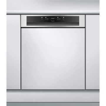 Masina de spalat vase semi-incorporabila Whirlpool WBC 3C26 PF X, 14 Seturi, 8 Programe, Clasa A++