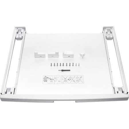 Kit montaj uscator de rufe Bosch WTZ11400, Alb