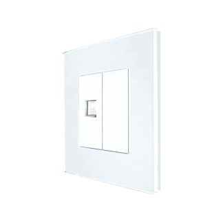 Priza Internet cu Rama din Sticla LUXION