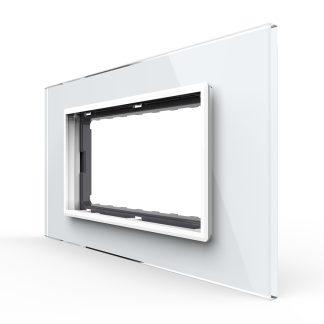 Rama din sticla Livolo standard Italian 4 module – Serie noua