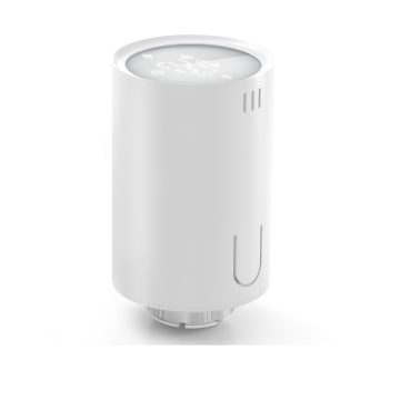 Cap termostatic inteligent pentru calorifer Meross MTS150, Control aplicatie, Wi-Fi