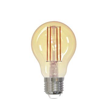 Bec inteligent LED Wireless Homeflow B-5009, E27, 5.5W (40W), 500lm, dimabil, filament, lumina calda, Control de pe telefonul mobil