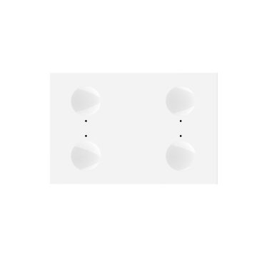 Modul intrerupator cvadruplu cu touch Livolo standard Italian, Serie noua