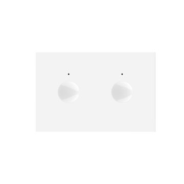 Modul intrerupator dublu cu touch Livolo standard Italian, Serie noua