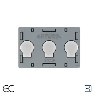 Modul Intrerupator Triplu Cap Scara / Cruce cu Touch LIVOLO, protocol ZigBee EC – standard Italian
