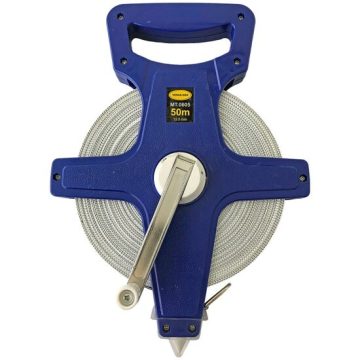 Ruleta banda fibra, maner sspj - 50 m x 12,5 mm, DSH 041488