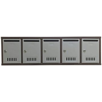 Cutie scrisori bicolor - modul 5 buc (st), DSH 447327