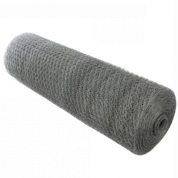 Plasa rabitz impletita, zincata, rola, 1 x 50 m - 1"(25 mm)x0.6 mm, DSH 240294
