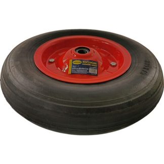 Roata roaba 14" x 3.5 - 7, ax d20 x 71 mm, semisolida, rulment, DSH 411991