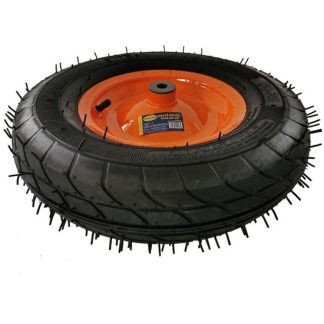 Roata roaba 15” x 4 – 8, ax d14 x 100 mm, bucsa otel, tepi, DSH 412035