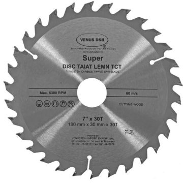 Disc taiat lemn tct - 6"-150x24tx30 mm, DSH 271397