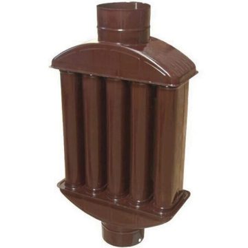 Recuperator caldura, emailat maro - 120 mm (mt), DSH 469602
