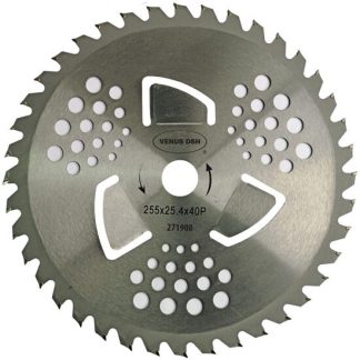 Disc cosire pentru motocoasa tct 250 x 25.4 x 1.3 mm - 40t, 3 aripioare, DSH 271908