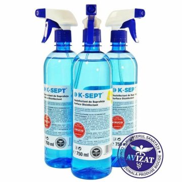 Dezinfectant de suprafete K-SEPT 750ml cu pulverizator