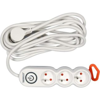 Prelungitor cu împământare cu 3 prize de 5 m Sthor 72352