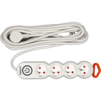 Prelungitor cu împământare cu 4 prize de 5 m Sthor 72355
