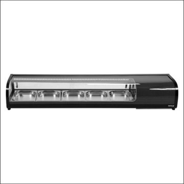 Vitrină frigorifică 5 x 1/2 GN 180 x 42 x 26,55 Yato YG-05005