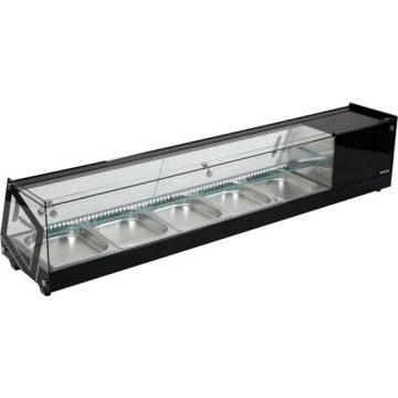 Vitrină frigorifică 5 x 1/2 GN 175 x 39 x 37 Yato YG-05007
