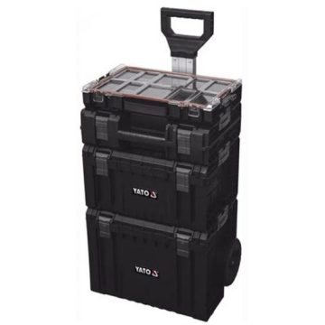 Set cutii ermetice troller, 4 buc