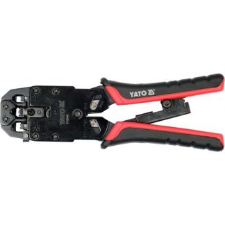 Clește pentru sertizarea mufelor RJ45 / RJ10 / RJ11 Yato YT-22443