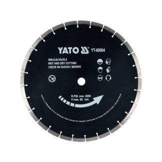 Disc diamantat beton 400x25.4mm,ud/uscat