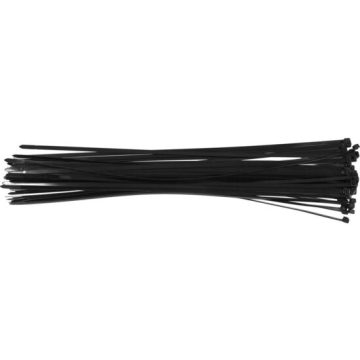 Coliere plastic 700 x 9.0, 50 Buc. Negru Yato YT-70658