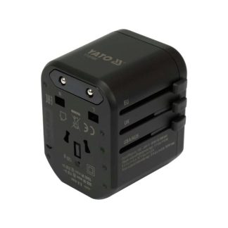Adaptator  călătorie usb, usb-c 18w