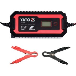 Redresor cu display LCD, Gama 6V / 2A, 12V / 8A Yato YT-83001