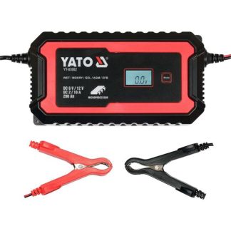 Redresor cu display LCD, Gama 6V / 2A, 12V / 10A Yato YT-83002
