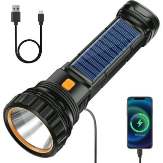Lanterna LED cu incarcare solara 1200mAh