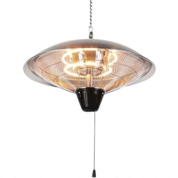 Incalzitor electric HECHT 3525, putere 2500 W, acoperire 20 mp, doua tuburi carbon