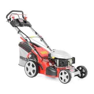 Masina de tuns iarba HECHT 5484 SXE 5in1, motor termic, capacitate cilindrica 135 CC, putere 5 CP, latime de lucru 46 cm, cu autopropulsie