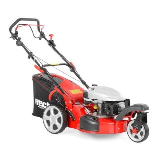 Masina de tuns iarba pe 3 roti HECHT 5483 SW 5in1 HECHT5483SW5IN1, capacitate cilindrica 135 cmc, latime lucru 46 cm, autopropulsie, cos colector 60 l