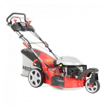 Masina de tuns iarba pe benzina Hecht 5543SXE, 4.9 CP, latime de lucru 51 cm, 4.5 km/h, pornire electrica