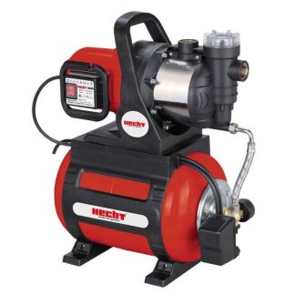 Hidrofor HECHT 3331, putere 1100 W, presiune maxima 4.5 Bar, inaltime refulare 45 m, adancime aspiratie 8 m