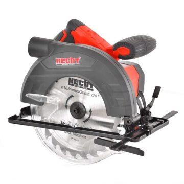 Fierastrau circular electric HECHT 1613, 1200 W, diametru disc 185 mm, adancime taiere 65 mm, 5500 rpm