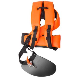 Curea de umar pentru trimmer HECHT 000103, tip ham, culoare negru/portocaliu