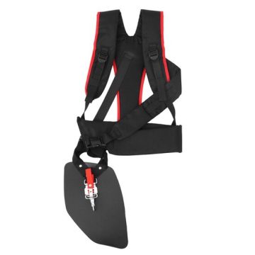 Curea de umar pentru trimmer HECHT 000104, tip ham, culoare negru/rosu