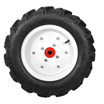 Set 2 roti pentru transport HECHT 007112, arbore cu pinion, 12 inch, accesoriu compatibil cu motocultorul Hecht 7100