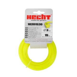 Fir pentru trimmer HECHT 10201530, profil stea, diametru 3 mm, lungime 15 m