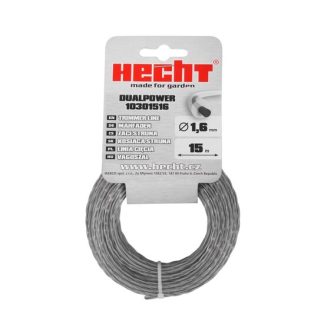 Fir pentru trimmer HECHT 10301516, profil rotund, diametru 1.6 mm, lungime 15 m, cu insertie metalica