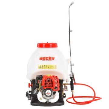 Atomizor HECHT 433, motor benzina, 2 timpi, 0.75 CP, 25.4 CC, capacitate rezervor solutie 15 L, presiune maxima 25 bar