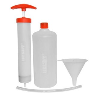 Pompa aspirare ulei si benzina HECHT 5011, volum rezervor 1 litru