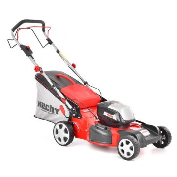 Masina de tuns iarba pe acumulatori HECHT 5045S, latime de taiere 46 cm, cos colector 60 litri, 40V, fara acumulator si incarcator