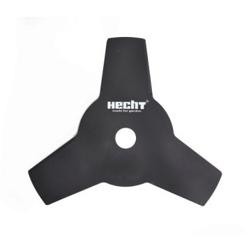 Cutit cu 3 dinti HECHT 600250, pentru motocoase si trimmere, diametru 255 mm, grosime 1.4 mm